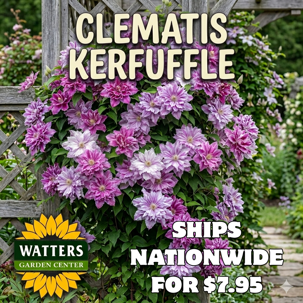 Clematis Kerfuffle Online – Watters Garden Center
