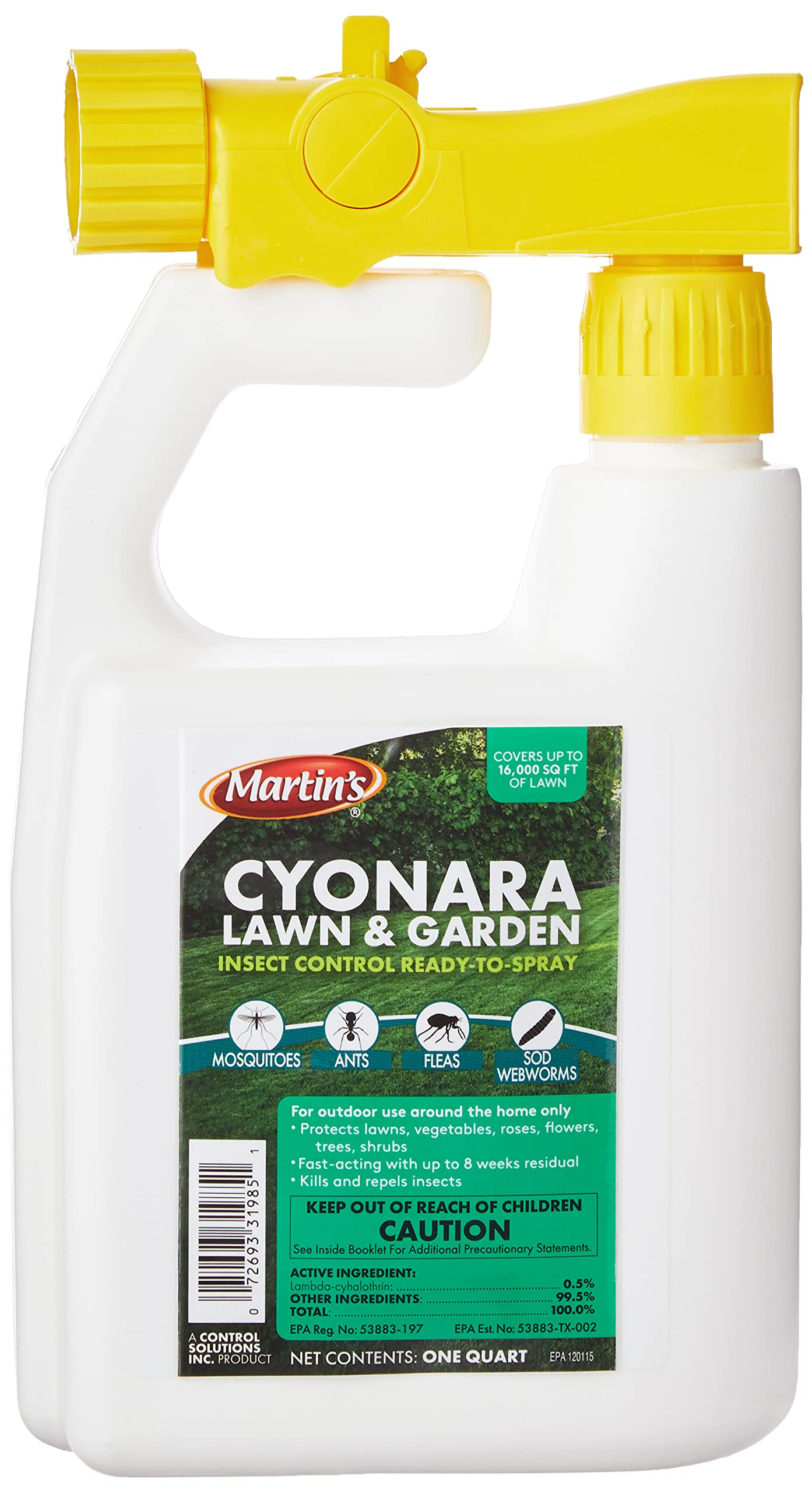 CYONARA LAWN & GARDEN INSECT CONTROL READY TO SPRAY 32oz – Watters Garden  Center
