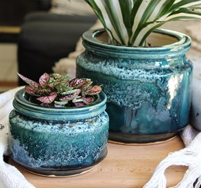 POTTERY 6999 - AFRICAN VIOLET POT