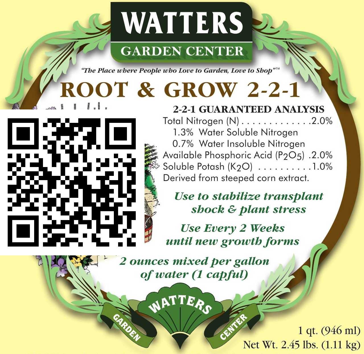 ROOT & GROW COMPOST TEA 32oz