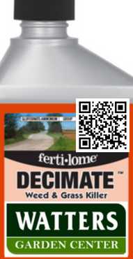 DECIMATE WEED & GRASS KILLER 16oz