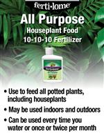 ALL PURPOSE HOUSEPLANT FOOD 8oz