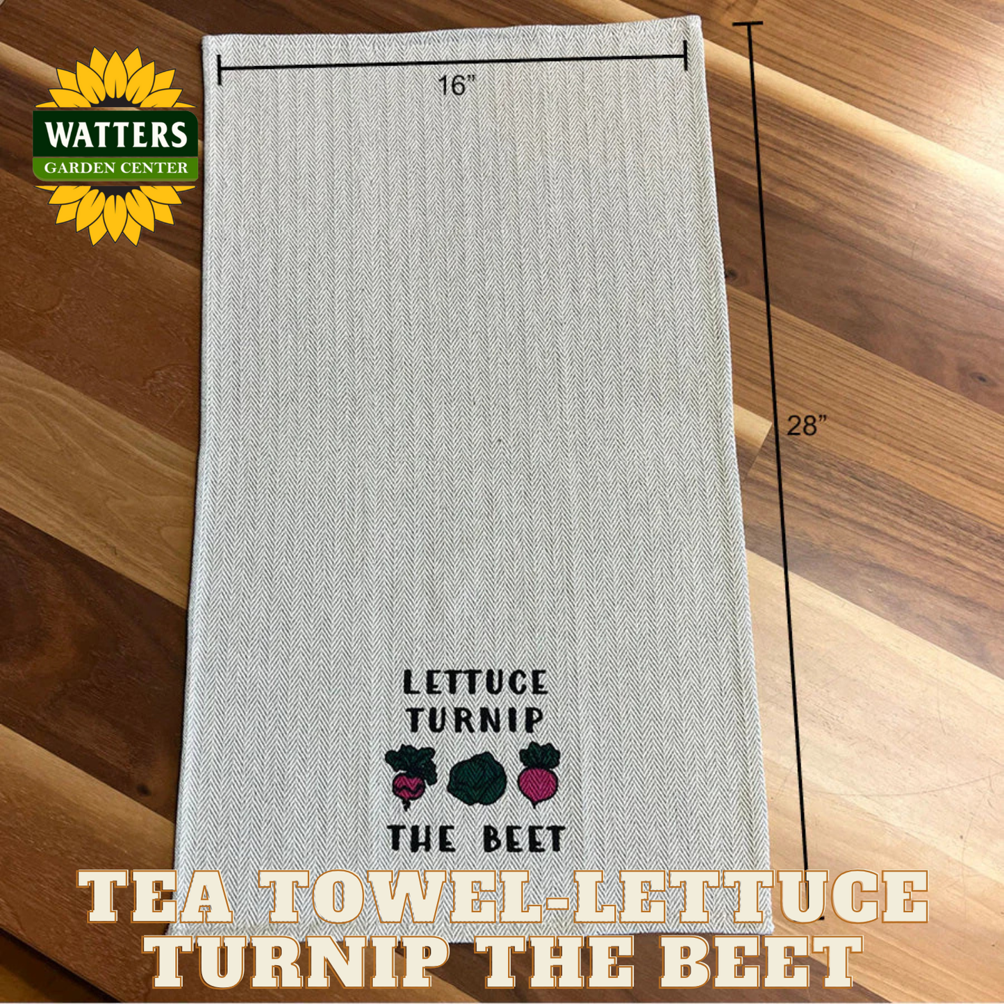 Tea Towel - Lettuce Turnip the Beet