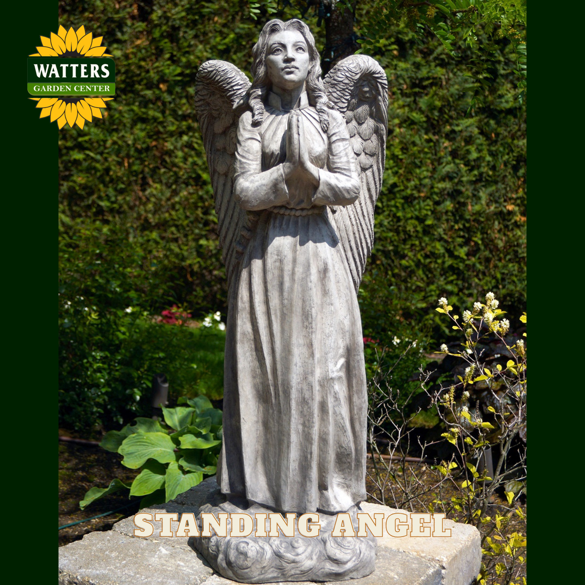 STANDING ANGEL STATUE