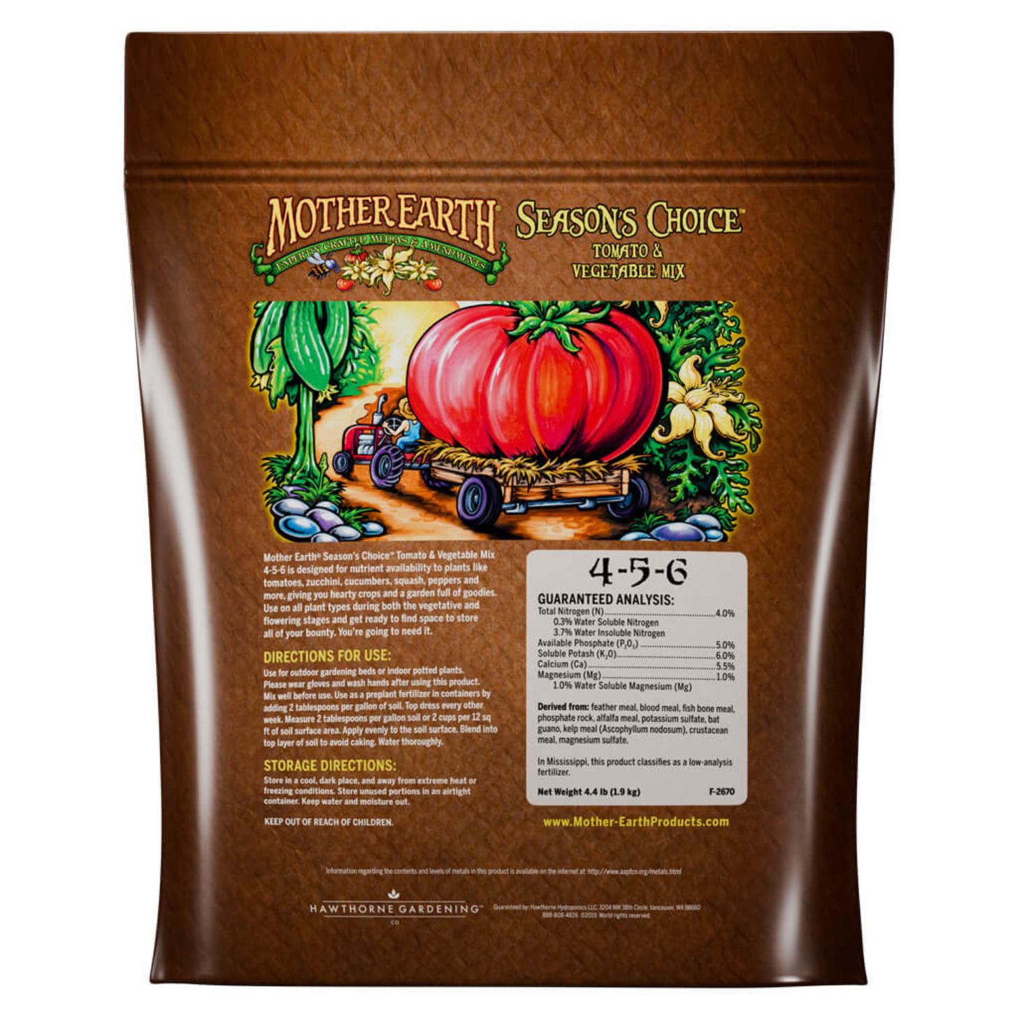 SEASONS CHOICE TOMATO AND VEGETABLE MIX 4LB