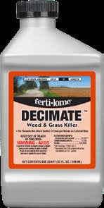decimate herbicide Fertilome Decimate Weed & Grass Killer 16oz