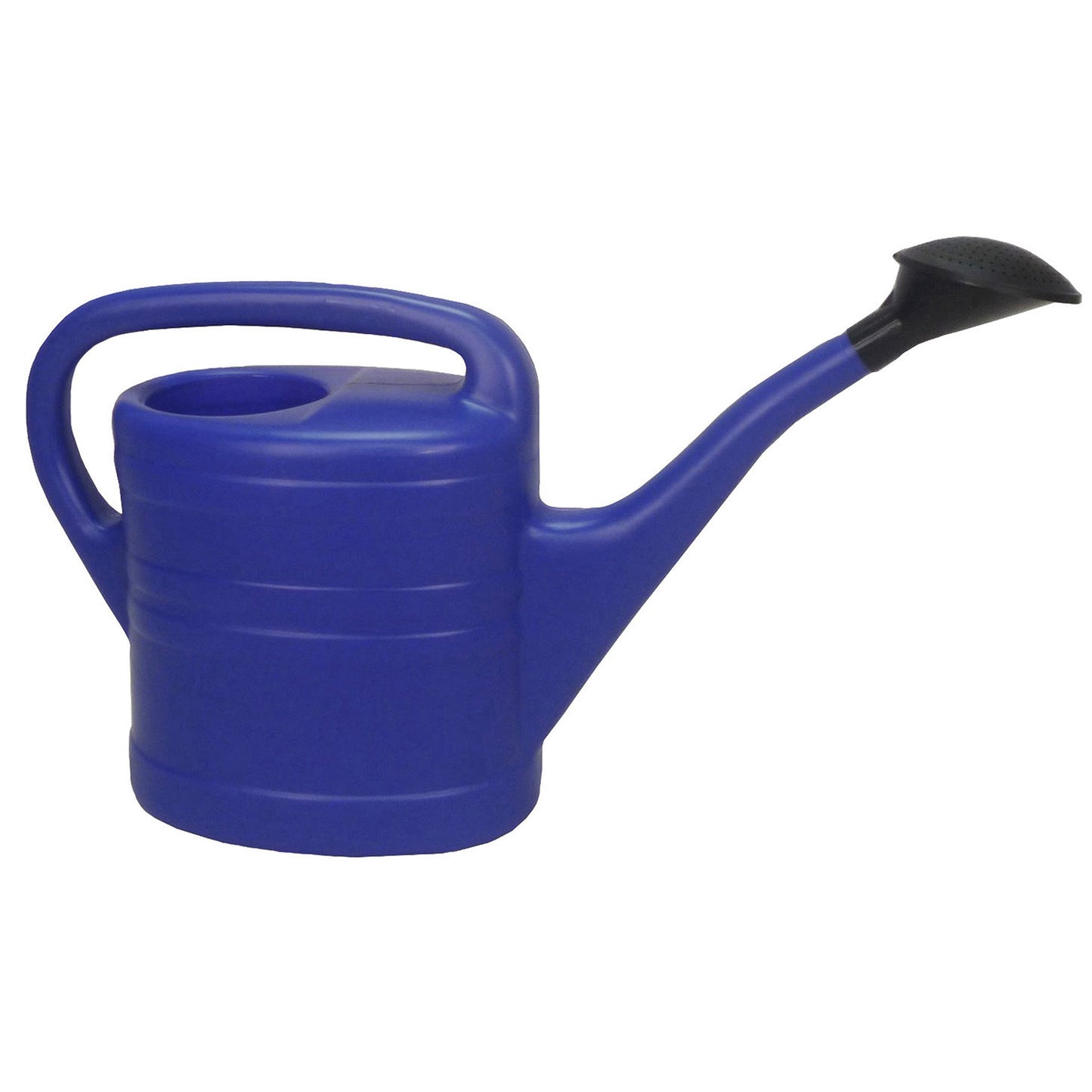 Large Capacity Blue PVC Watering Can - 2.7 Gal