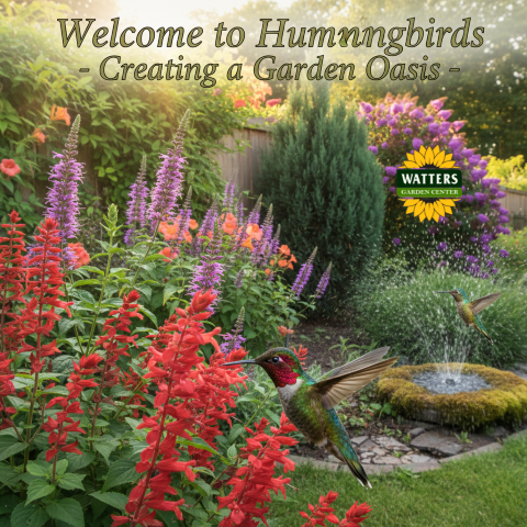 Welcome to Hummingbirds: Creating a Garden Oasis