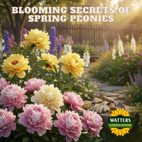 Blooming Secrets of Spring Peonies in the Garden