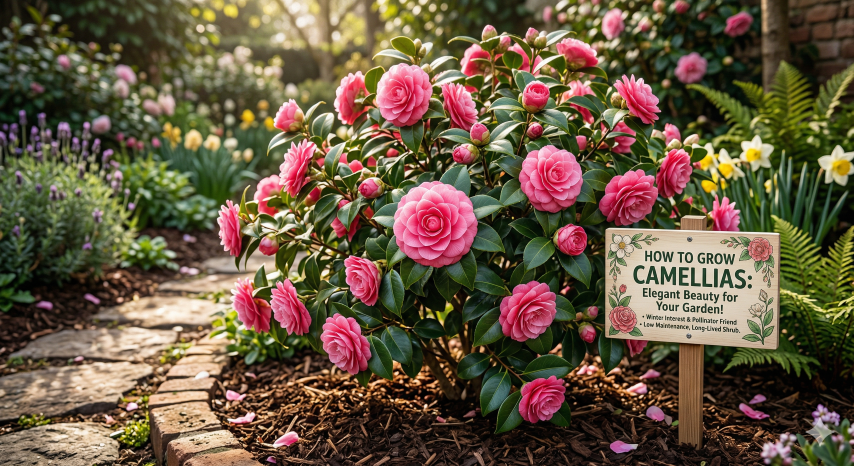 How to Grow Prescott Camellias