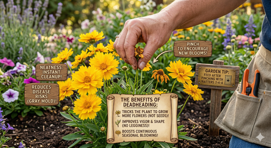 The Secret to More Flowers: The Art of Deadheading
