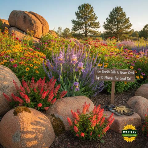 From Granite Dells to Groom Creek: Top 10 Flowers for Local Soil