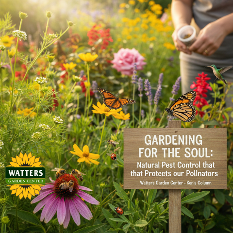 Gardening for the Soul: Natural Pest Control that Protects our Pollinators