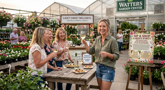 Watters Garden Center Blends Garden Beauty with Elevated Wellness at Exclusive June 18 Sip & Shop