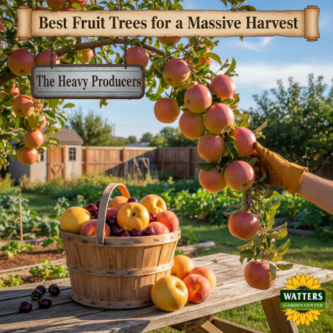 The Heavy Producers: Best Fruit Trees for a Massive Harvest