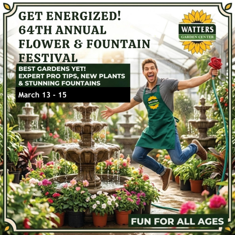 Watters Garden Centers Celebrates 64th Blossom & Blooms Flower Festival