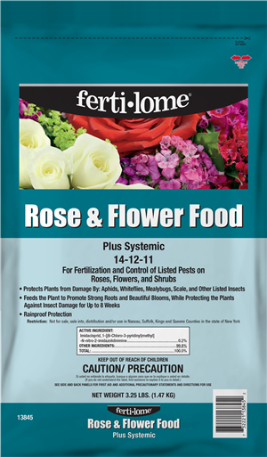 ROSE & FLOWER FOOD with SYSTEMIC 3.25lb