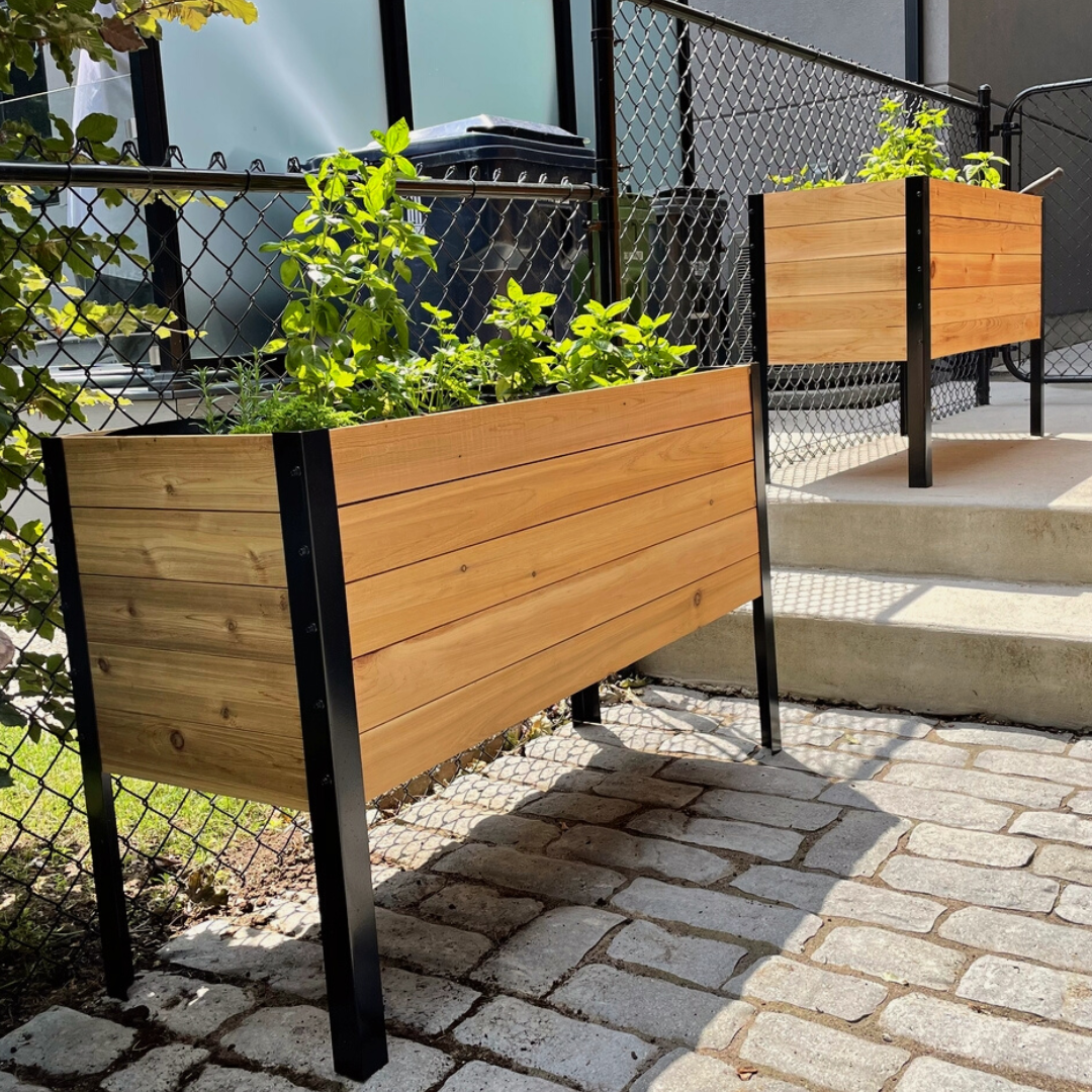 18" x 48" Raised Garden Bed - 30" TALL / Signature
