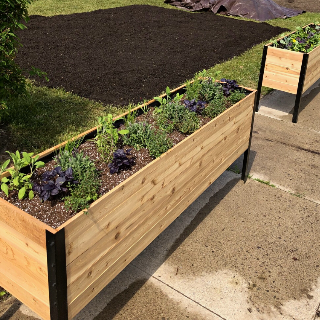 18" x 72" Raised Garden Bed - 30" TALL / Signature