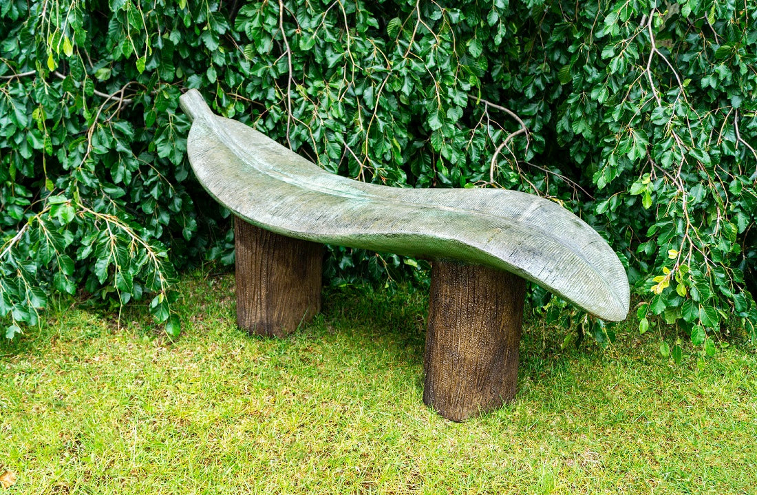 GIANT LEAF BENCH 57" LONG