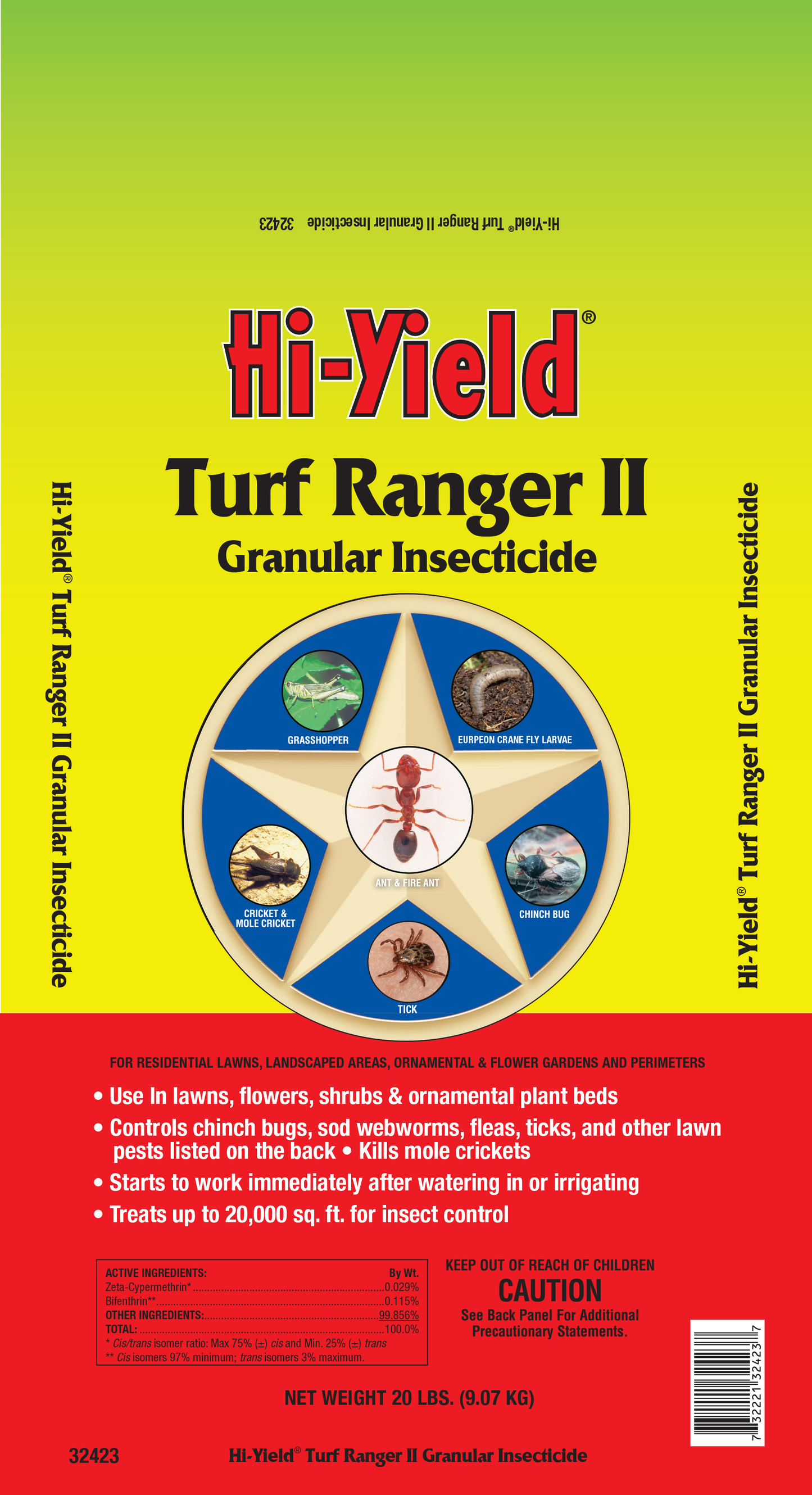 TURF RANGER GRANULAR INSECTICIDE 10lb