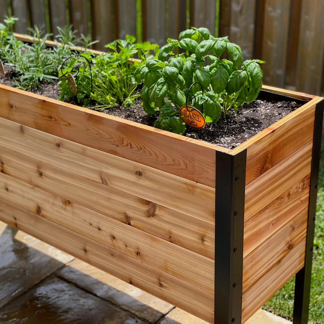 18" x 48" Raised Garden Bed - 30" TALL / Signature