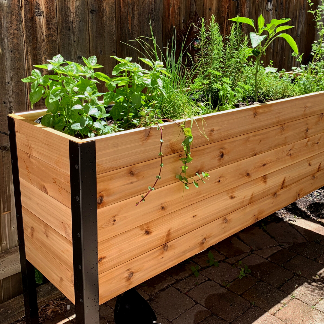 18" x 72" Raised Garden Bed - 30" TALL / Signature