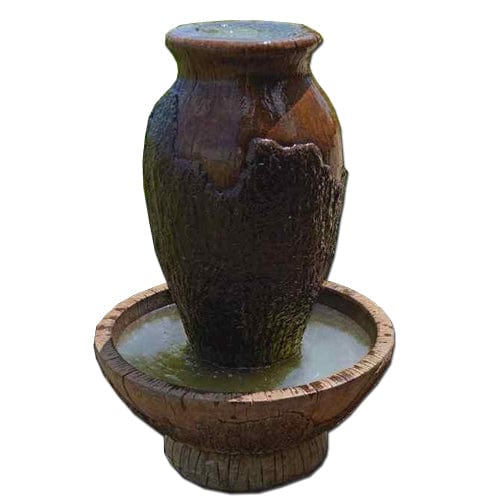 CYPRESS URN FOUNTAIN 31" TALL