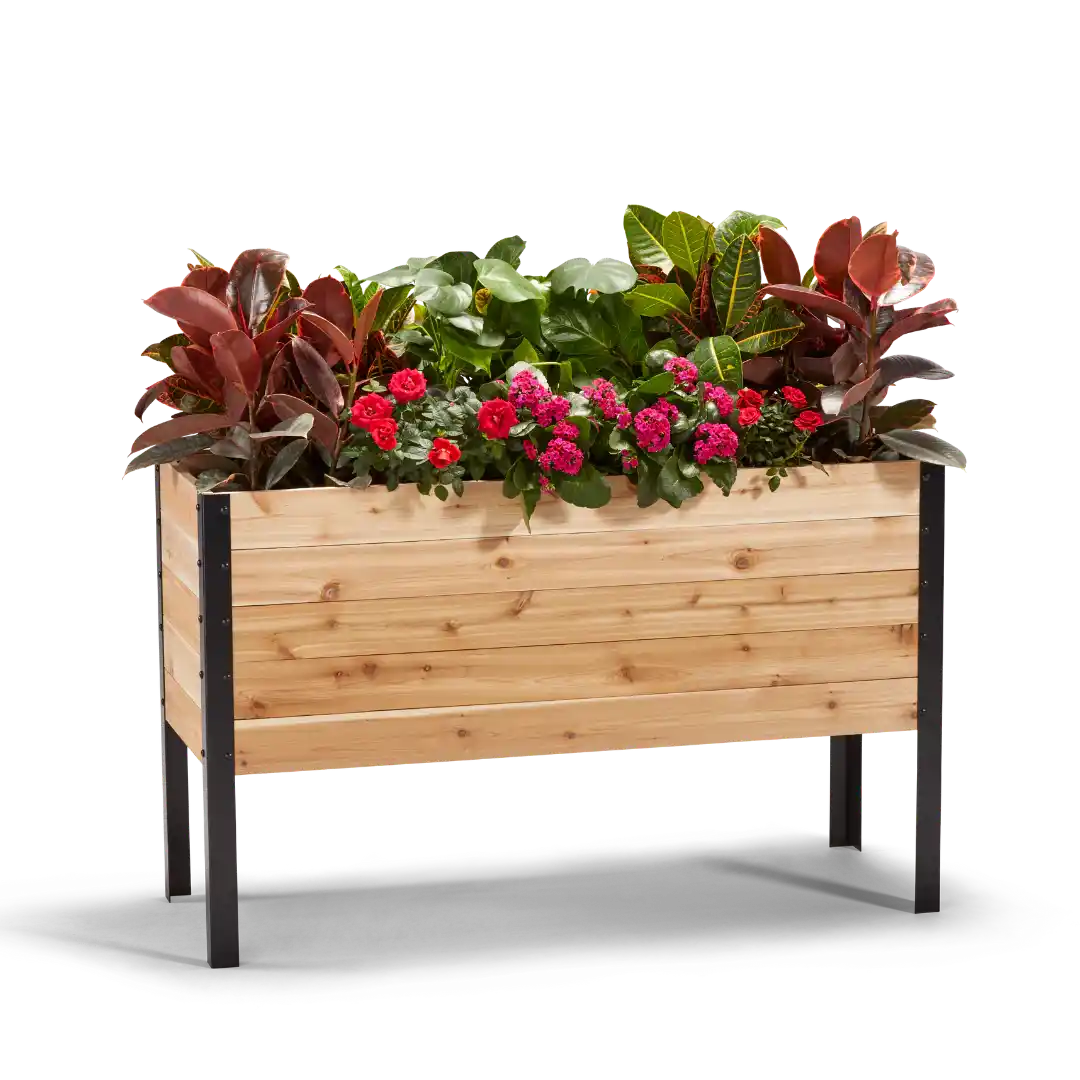 18" x 48" Raised Garden Bed - 30" TALL / Signature