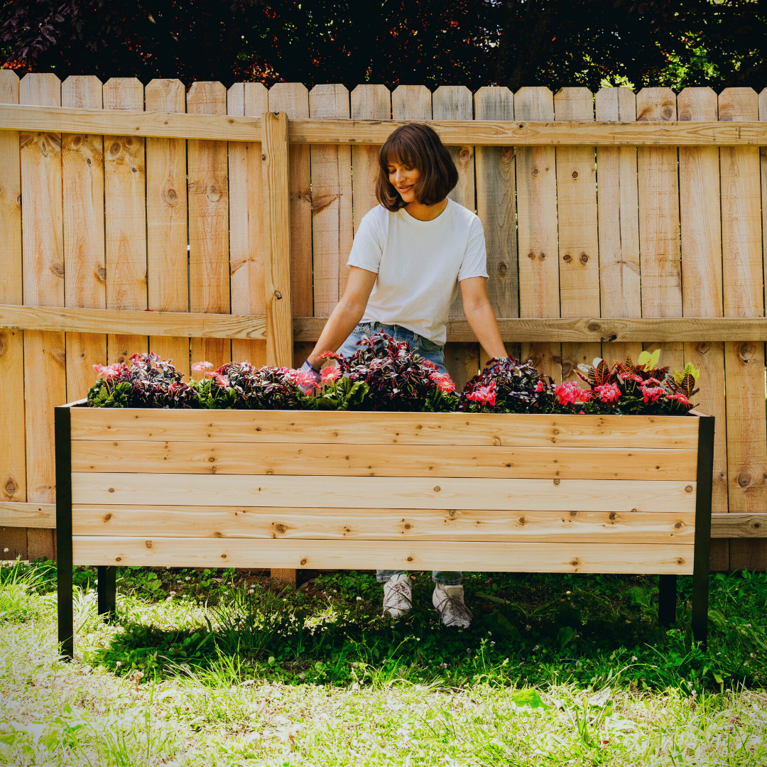 18" x 72" Raised Garden Bed - 30" TALL / Signature