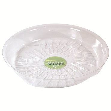 LITELINE CLEAR PLASTIC SAUCER ROUND 10in