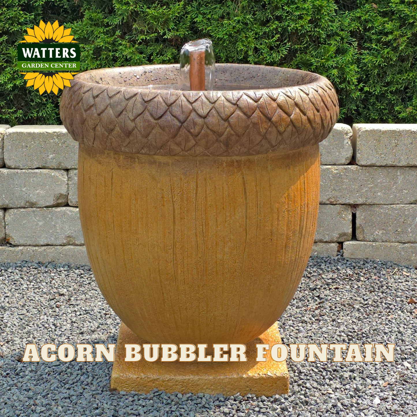 ACORN BUBBLER FOUNTAIN