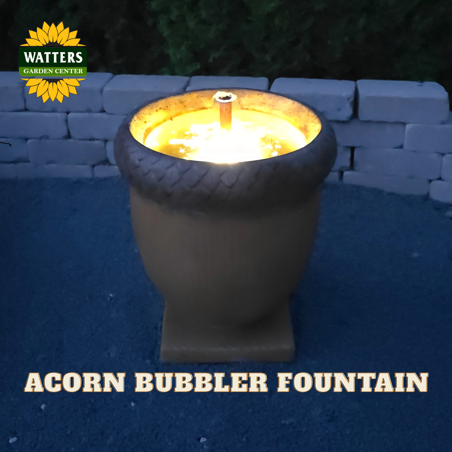 ACORN BUBBLER FOUNTAIN