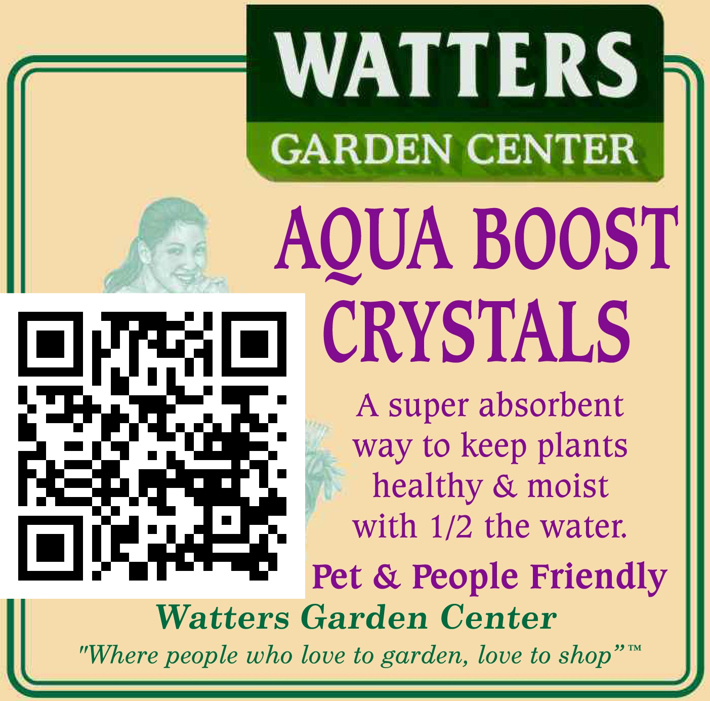 WATTERS AQUA BOOST CRYSTALS 8oz