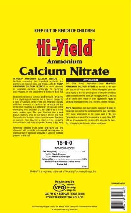 CALCIUM NITRATE 3.25lb