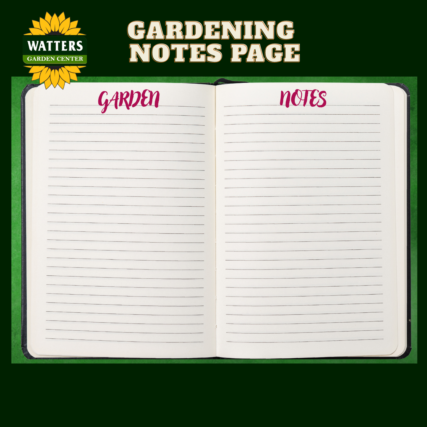 2027 Watters Garden Calendar