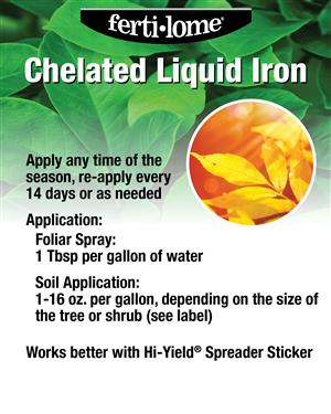 CHELATED LIQUID IRON 1gal