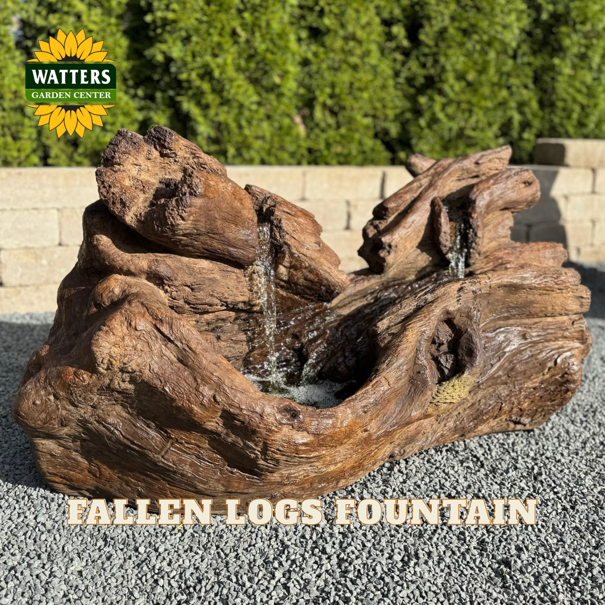 FALLEN LOGS FOUNTAIN