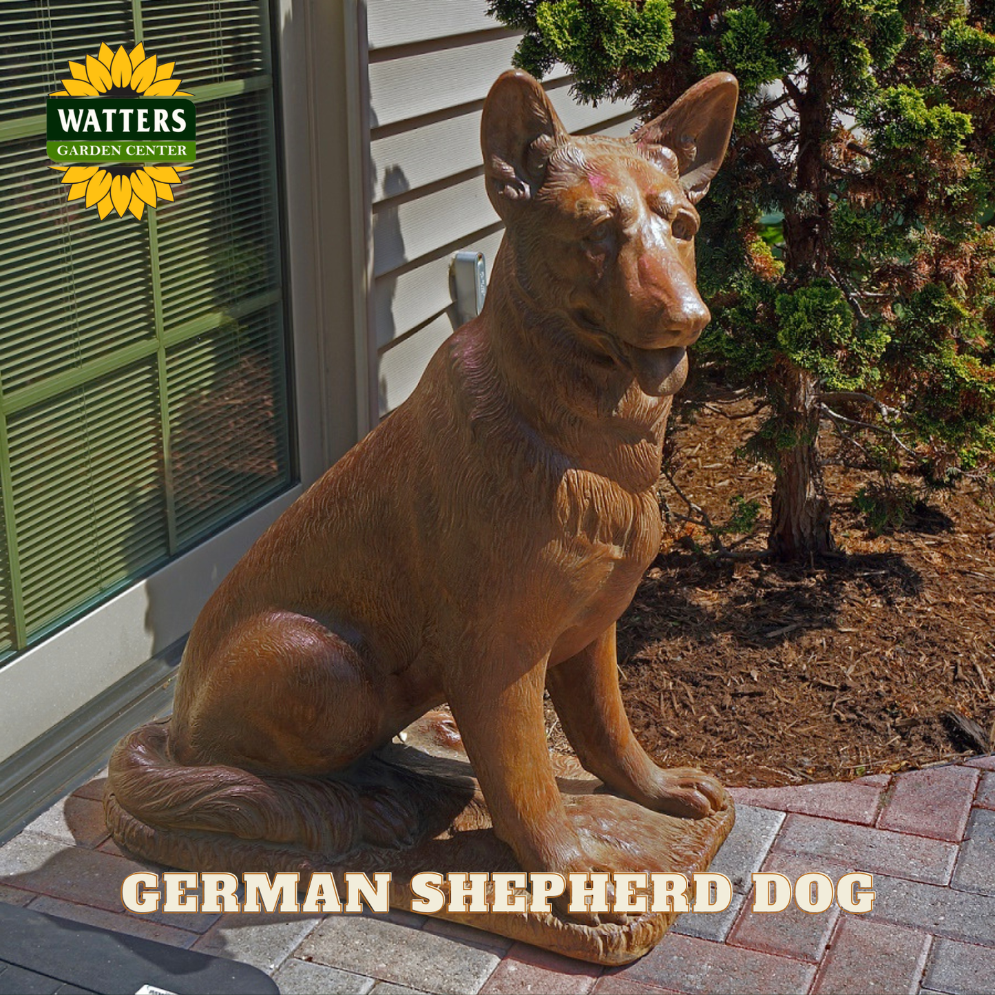 GERMAN SHEPHERD STATUE