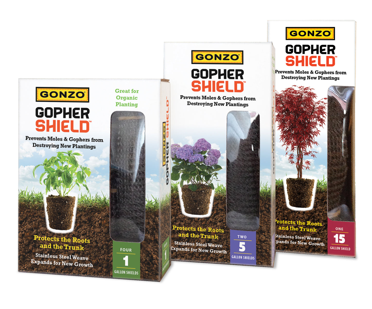 GOPHER SHIELD PLANT PROTECTOR 1 gallon