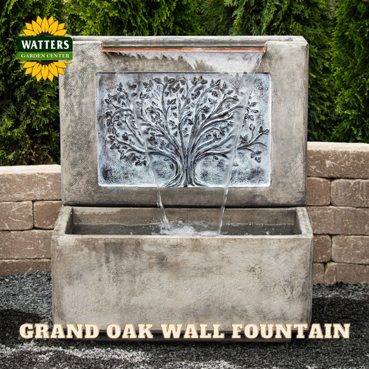 GRAND OAK WALL FOUNTAIN