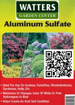 ALUMINUM SULFATE 3.25lb
