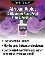 AFRICAN VIOLET FOOD 8oz