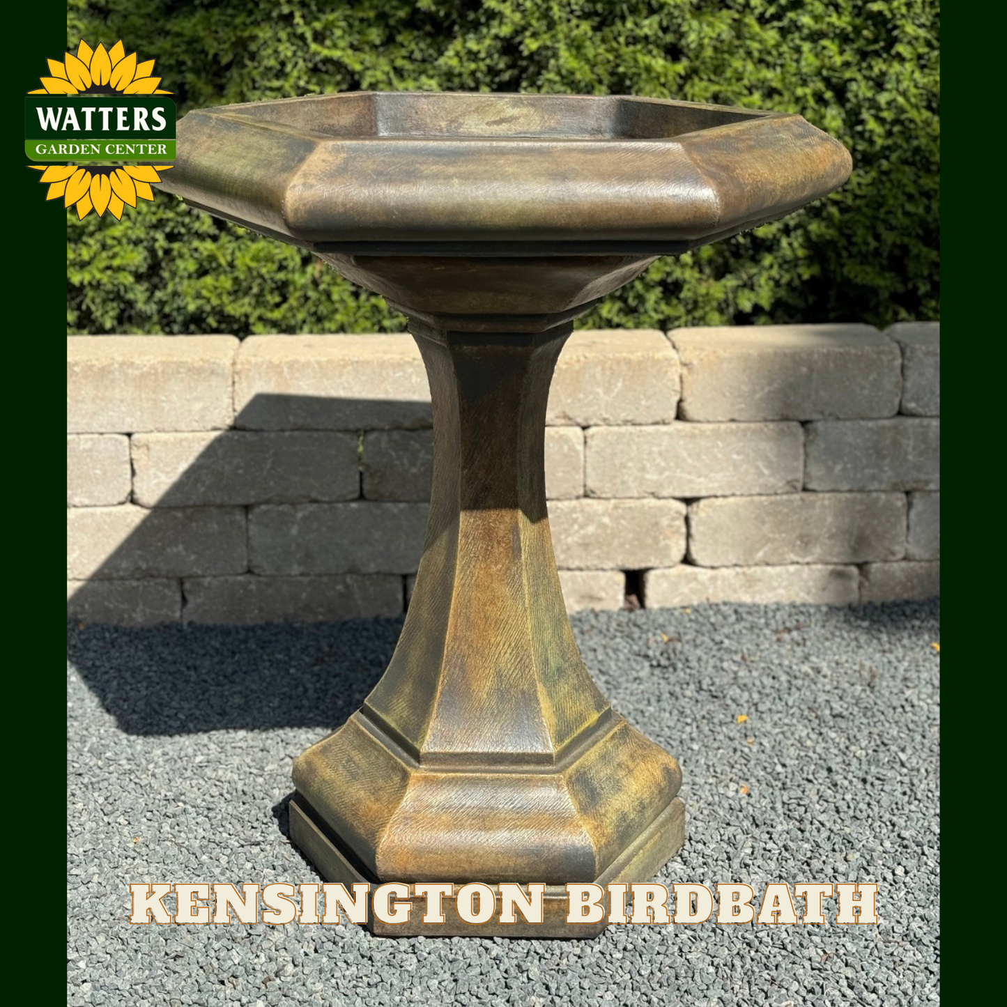 KENSINGTON BIRDBATH