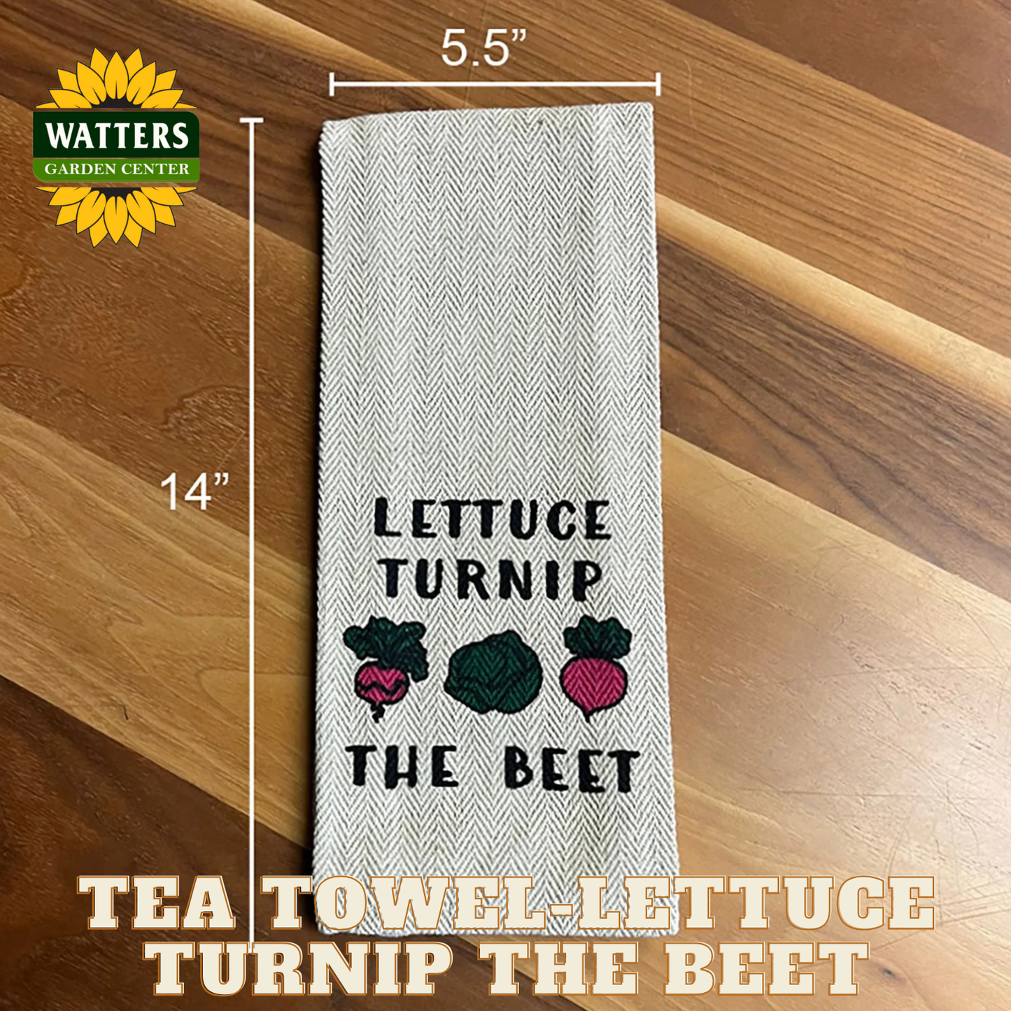 Tea Towel - Lettuce Turnip the Beet