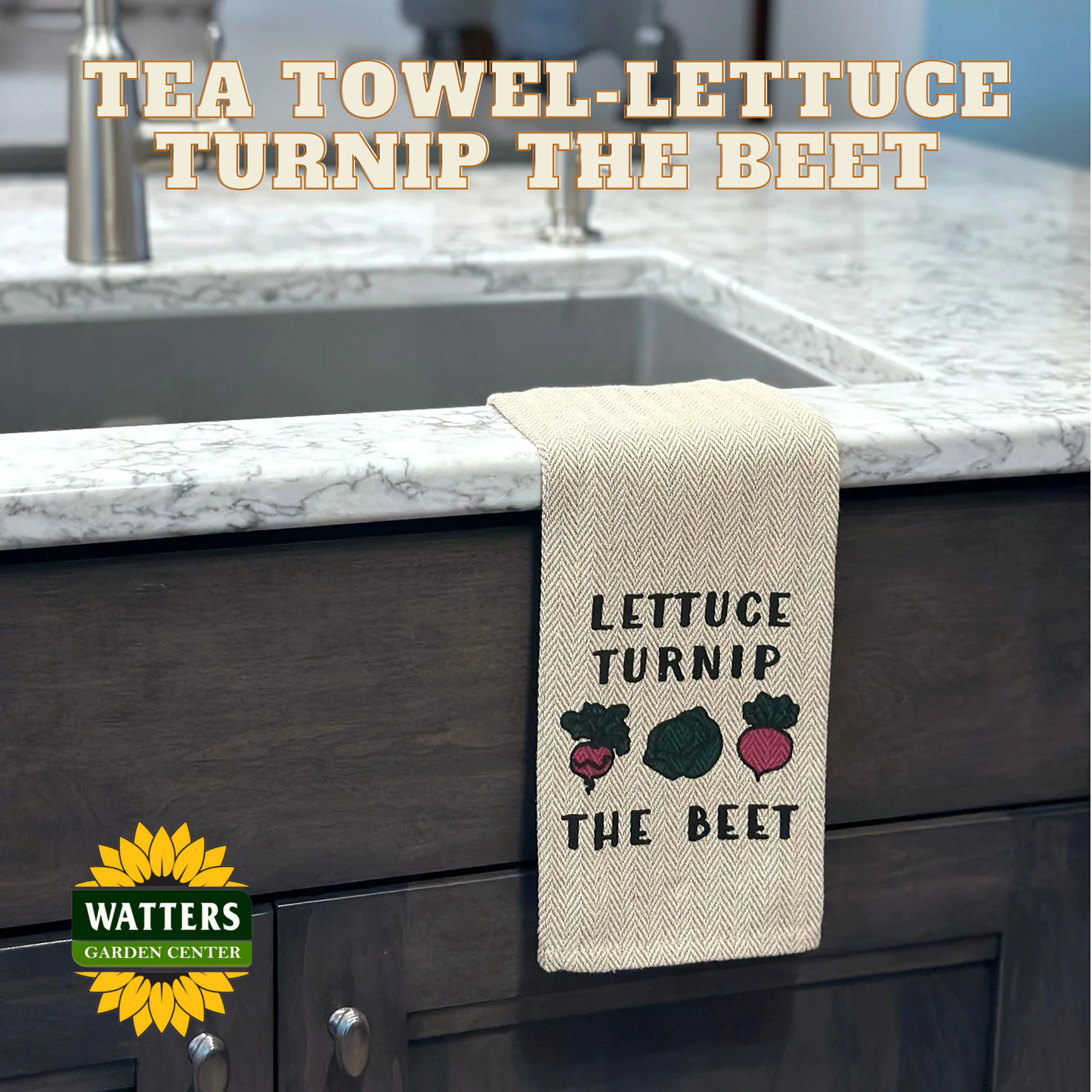 Tea Towel - Lettuce Turnip the Beet