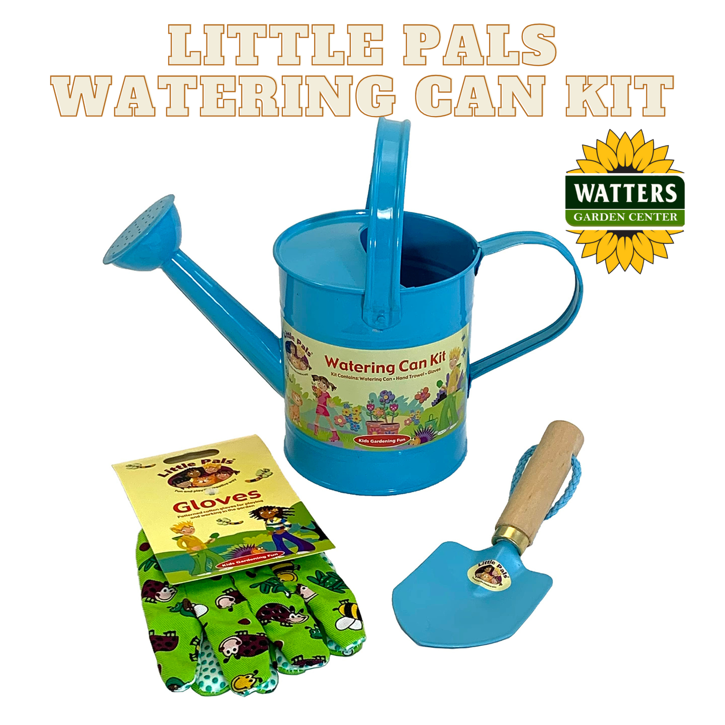 Little Pals Watering Can Kit - Blue