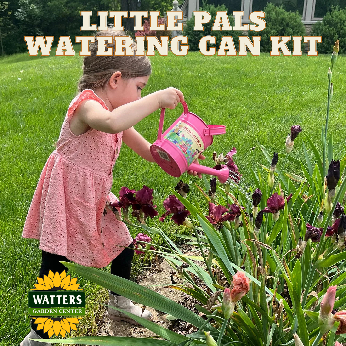 Little Pals Watering Can Kit - Pink