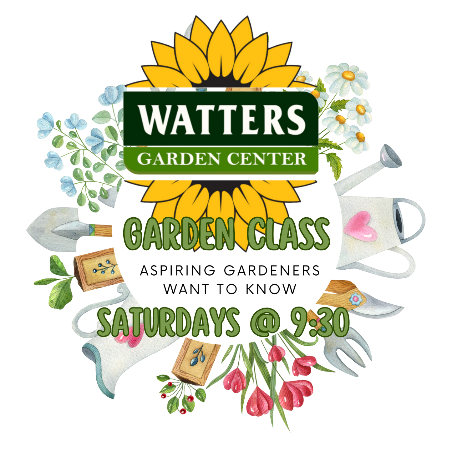 Garden Class RSVP
