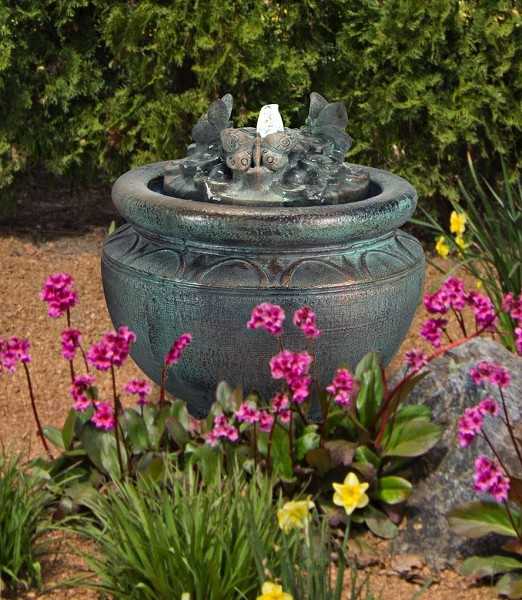 BUTTERFLY BUBBLER FOUNTAIN
